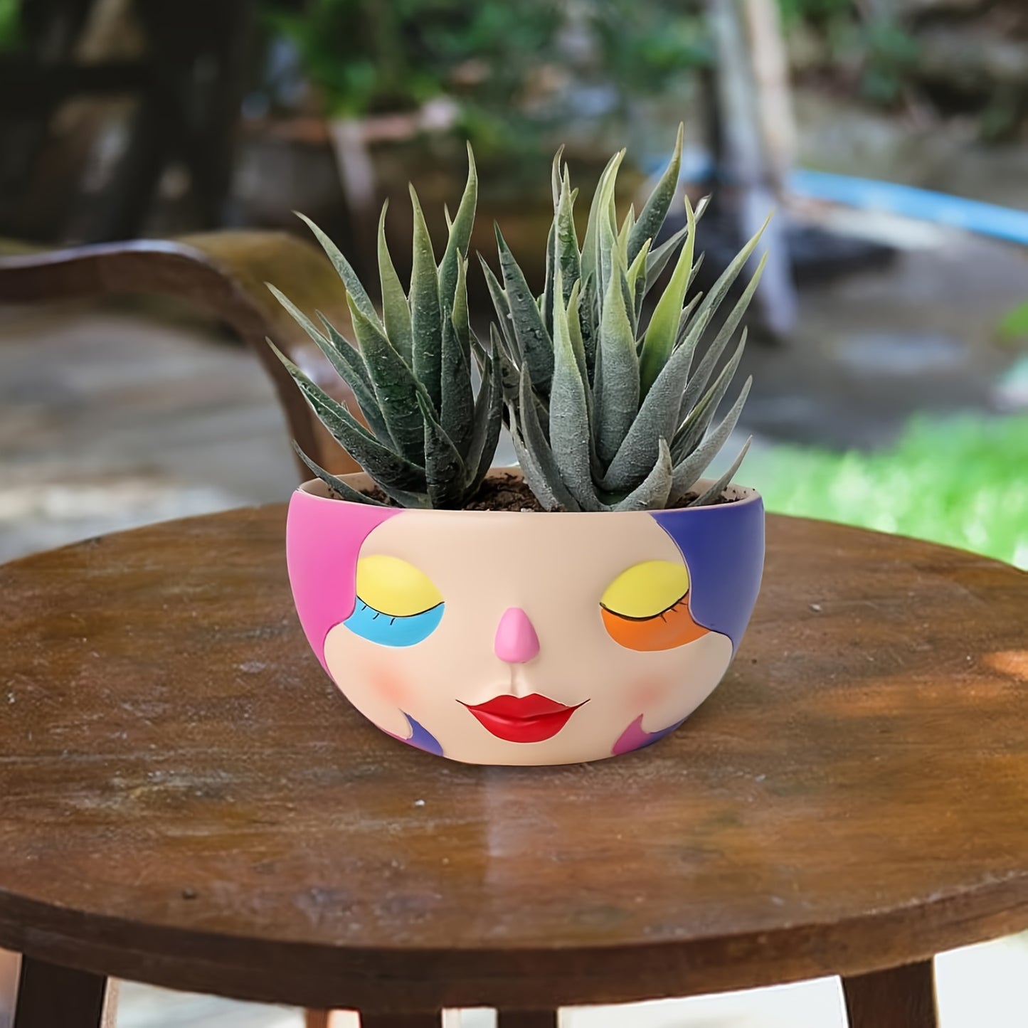 Ansikte Blomkruka - 6,5cm - CC Krukan