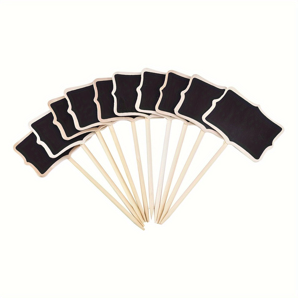 1pk-10st Trä Etiketter - 18cm - 5 Olika Sorter - CC Krukan