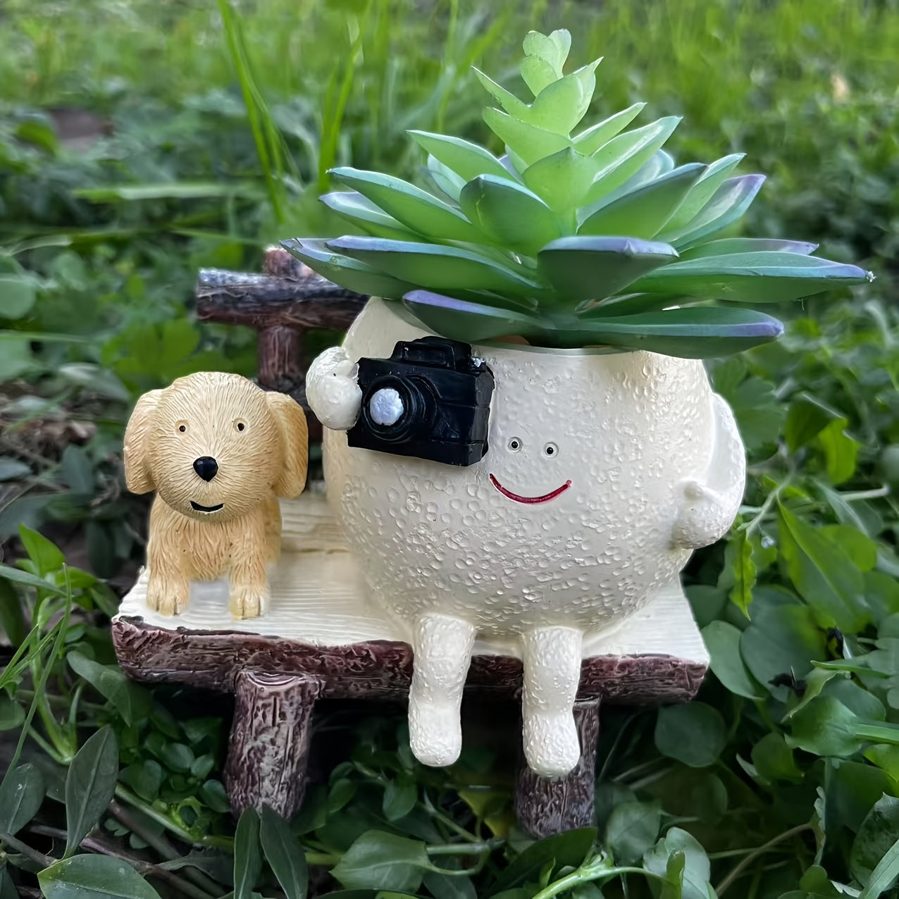 Hund & Karaktär Blomkruka - 11cm - CC Krukan