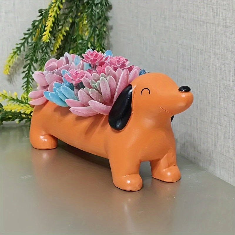 Tax Hund Blomkruka - 9cm - CC Krukan