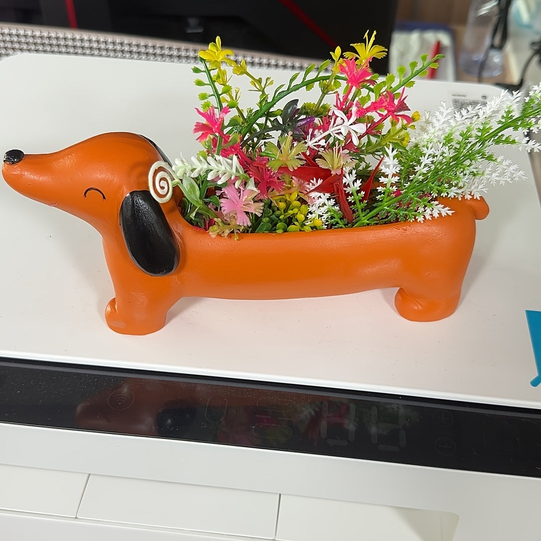 Tax Hund Blomkruka - 9cm - CC Krukan