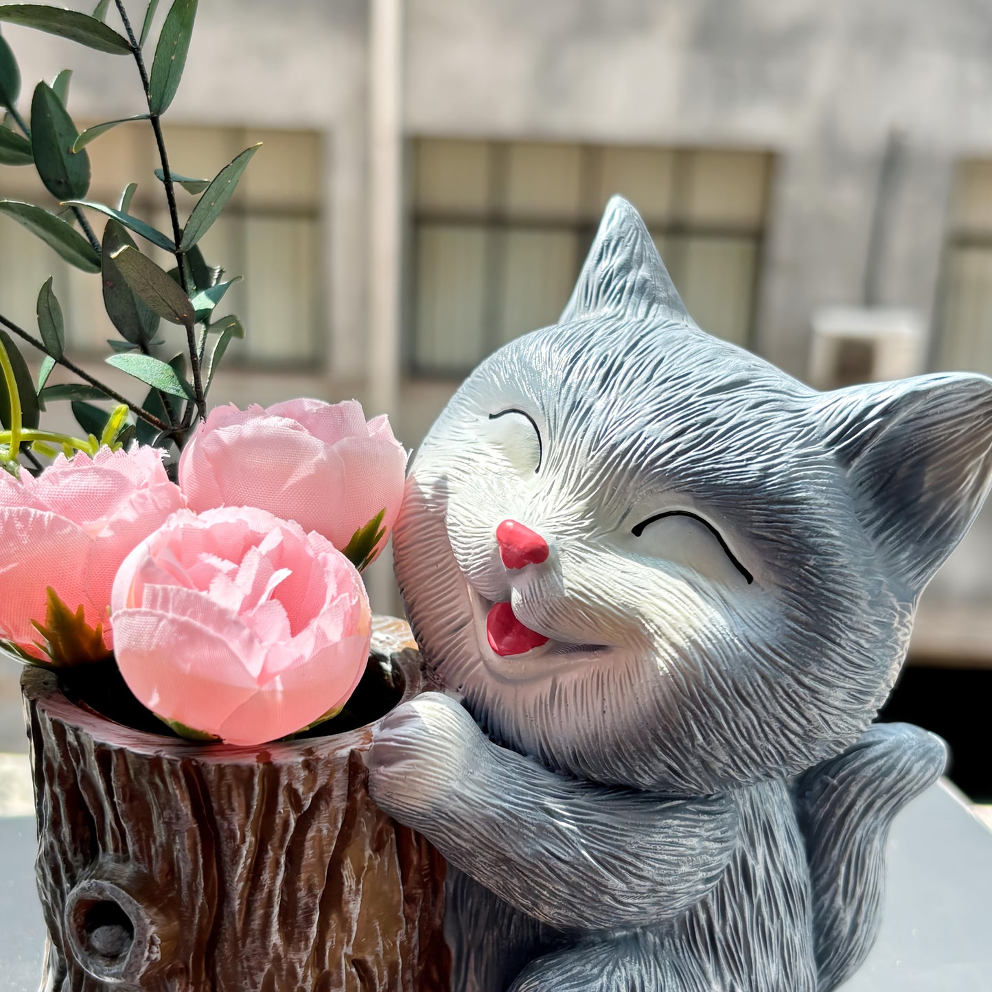 Katt Blomkruka - 13cm - CC Krukan