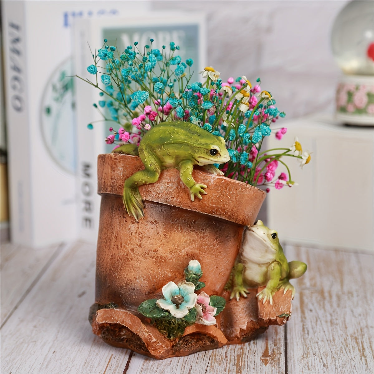 Grod Blomkruka - 18,5cm - CC Krukan
