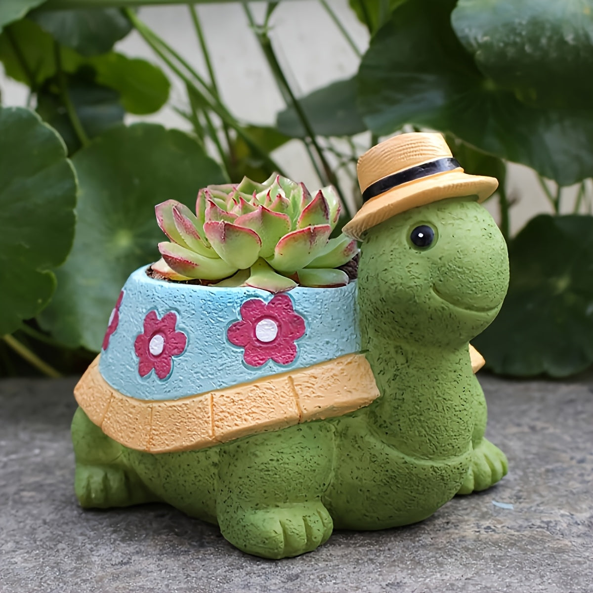 Sköldpadds Blomkruka - 8cm - CC Krukan