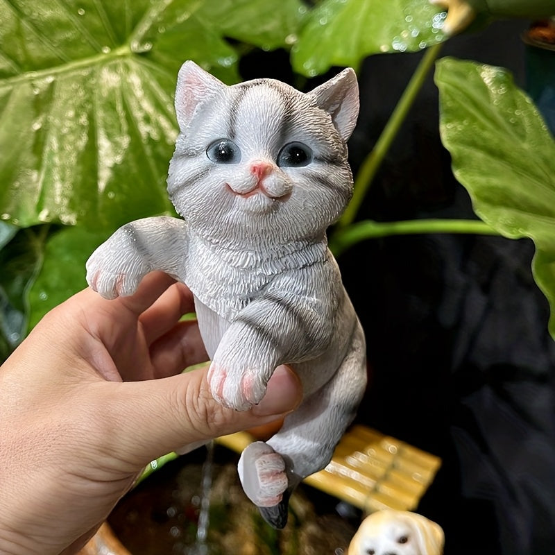 2st Hängande Katt & Hund - 14cm - CC Krukan