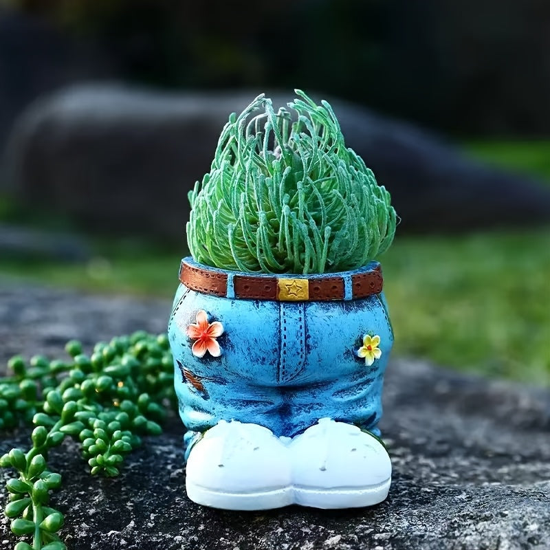 Jeans Blomkrukor - 4 Modeller - CC Krukan