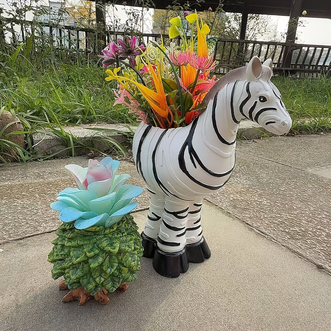 Zebra Blomkruka - 18,5cm - CC Krukan