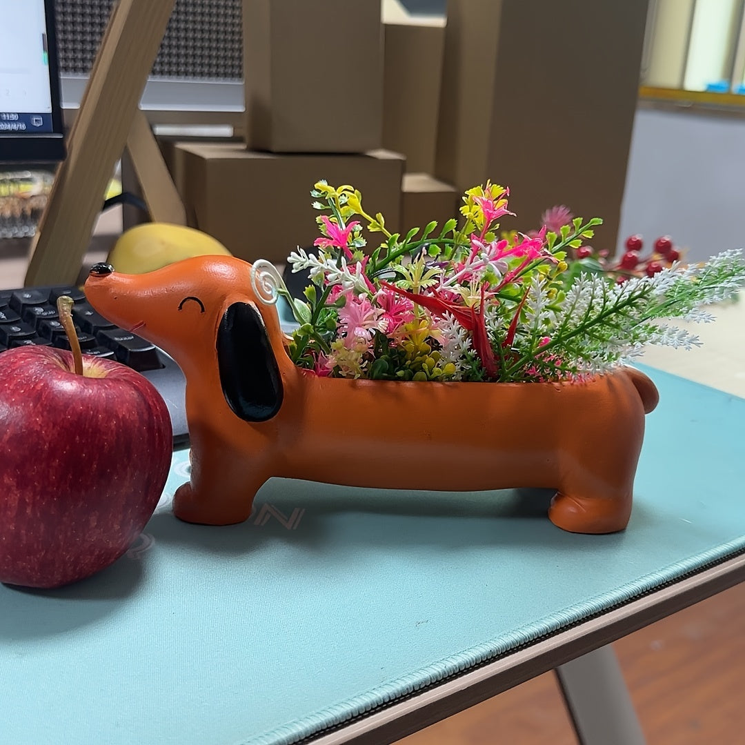 Tax Hund Blomkruka - 9cm - CC Krukan