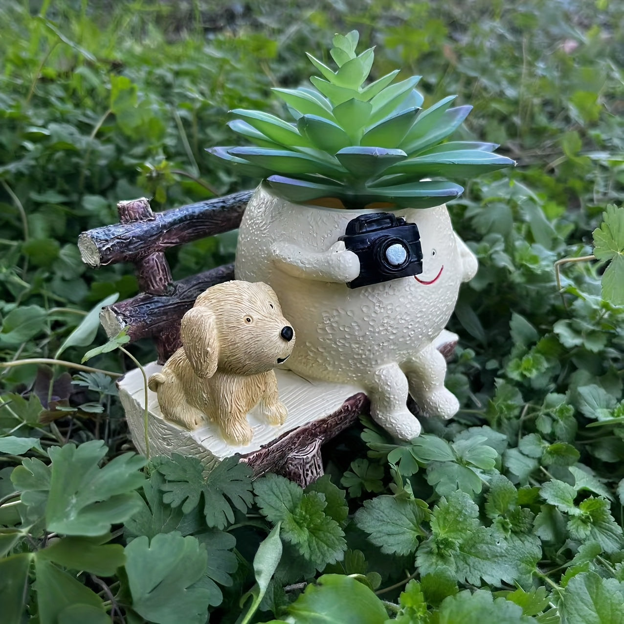 Hund & Karaktär Blomkruka - 11cm - CC Krukan