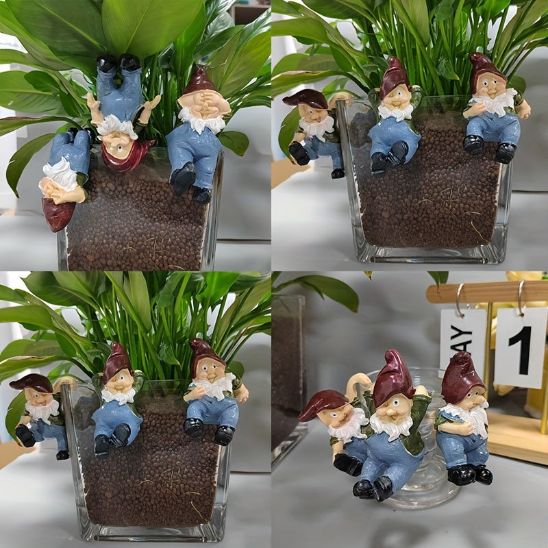 1pk-6st Hängande Dvärgar - 9,5cm - CC Krukan