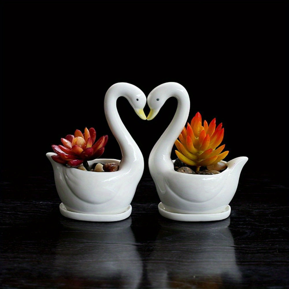 Svan Blomkruka - 15cm - CC Krukan