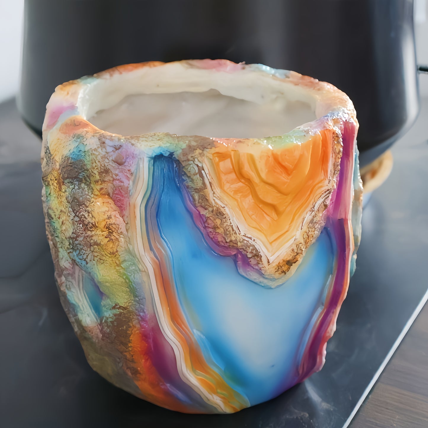 Blomkruka i Mineralfärg - 12cm - CC Krukan