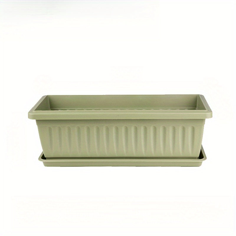 Blomkruka med Bricka - 12cm - 2 Olika Färger - CC Krukan