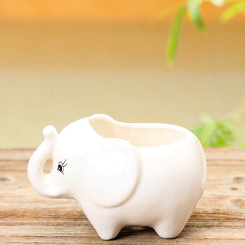 Elefant Blomkruka - 9,5cm - CC Krukan
