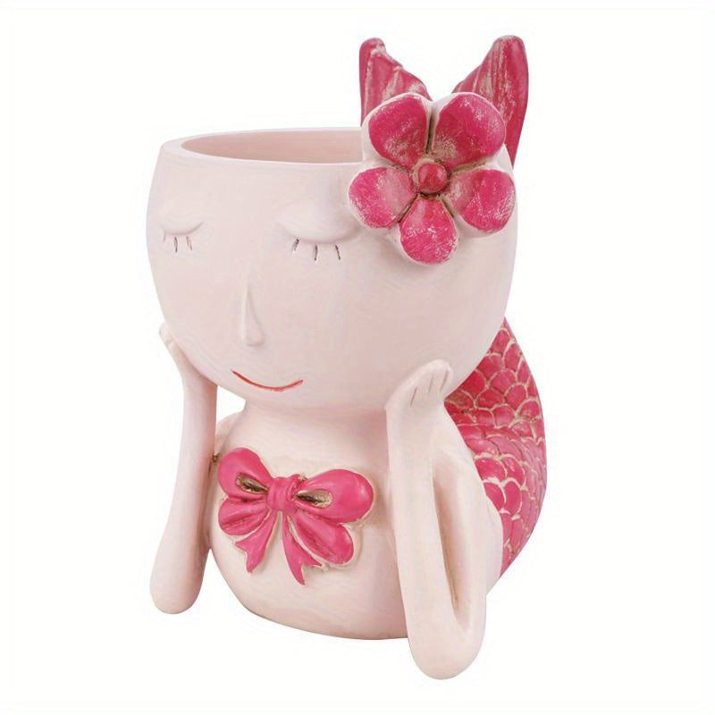 Sjöjungfru Blomkruka - 18cm - CC Krukan