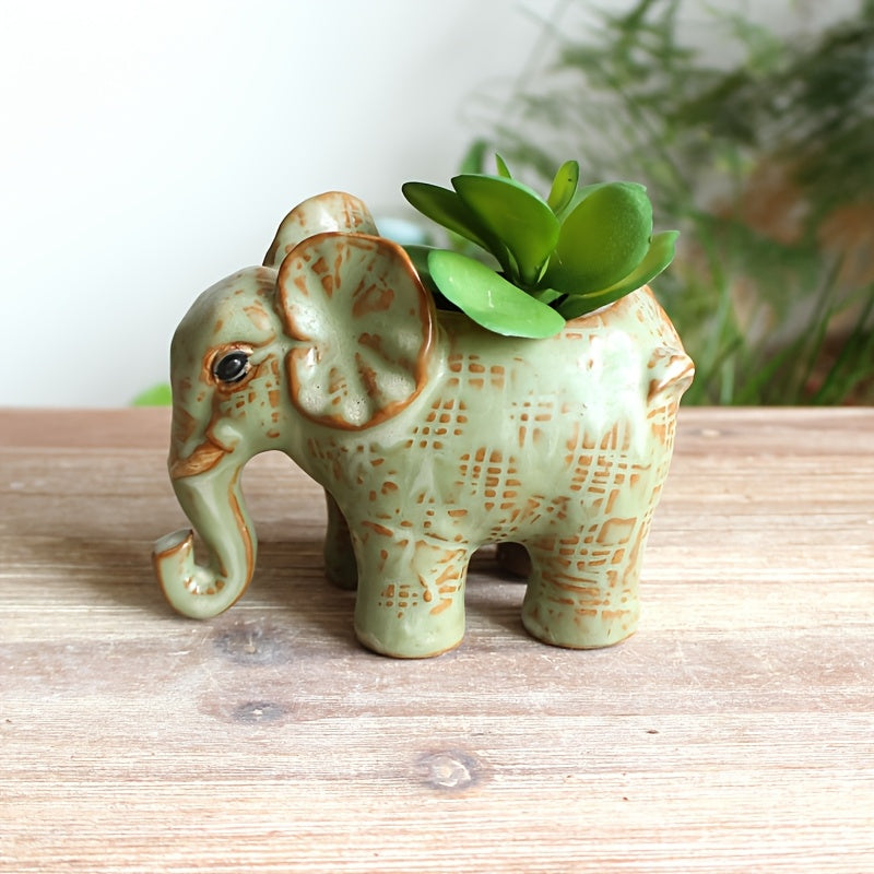 Elefant Blomkruka - 10/11,5cm - 2 Modeller - CC Krukan