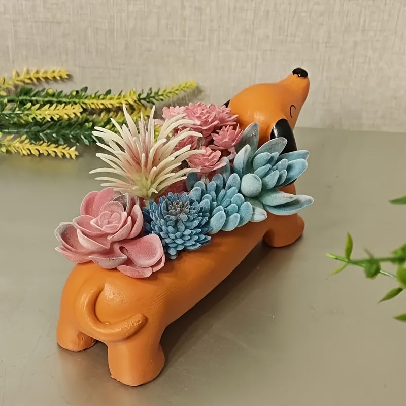 Tax Hund Blomkruka - 9cm - CC Krukan