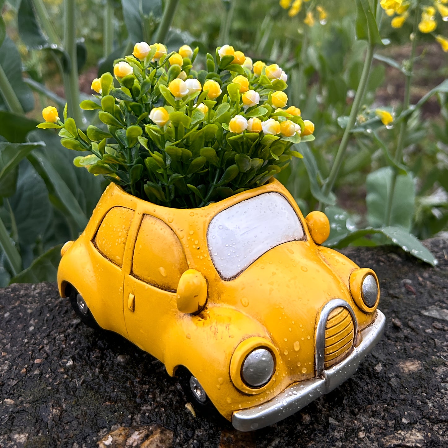 Bil Blomkruka - 7,5cm - CC Krukan