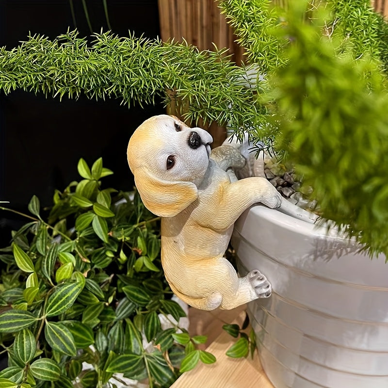 Hängande Puppy Hund - 15cm - CC Krukan