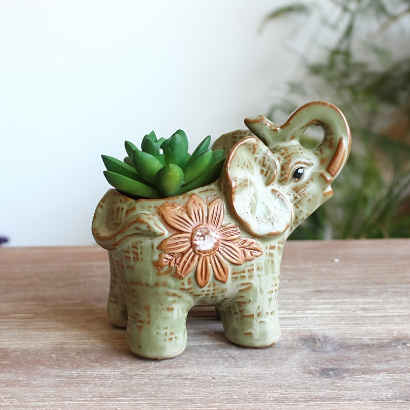 Elefant Blomkruka - 10/11,5cm - 2 Modeller - CC Krukan