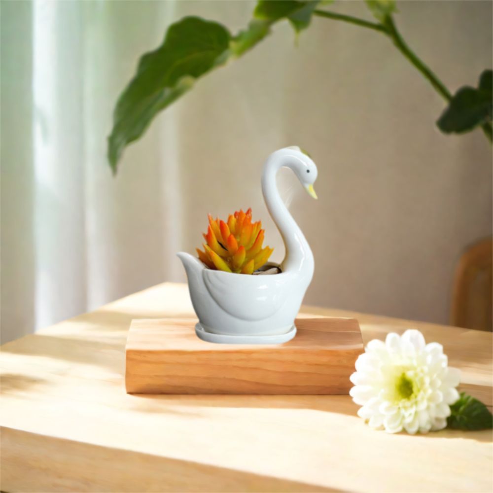 Svan Blomkruka - 15cm - CC Krukan