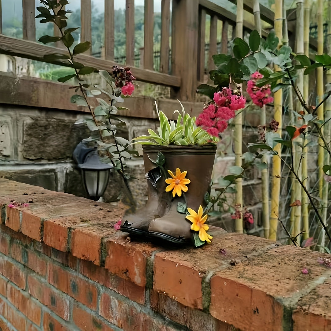 Stövel Blomkruka - 14cm - CC Krukan