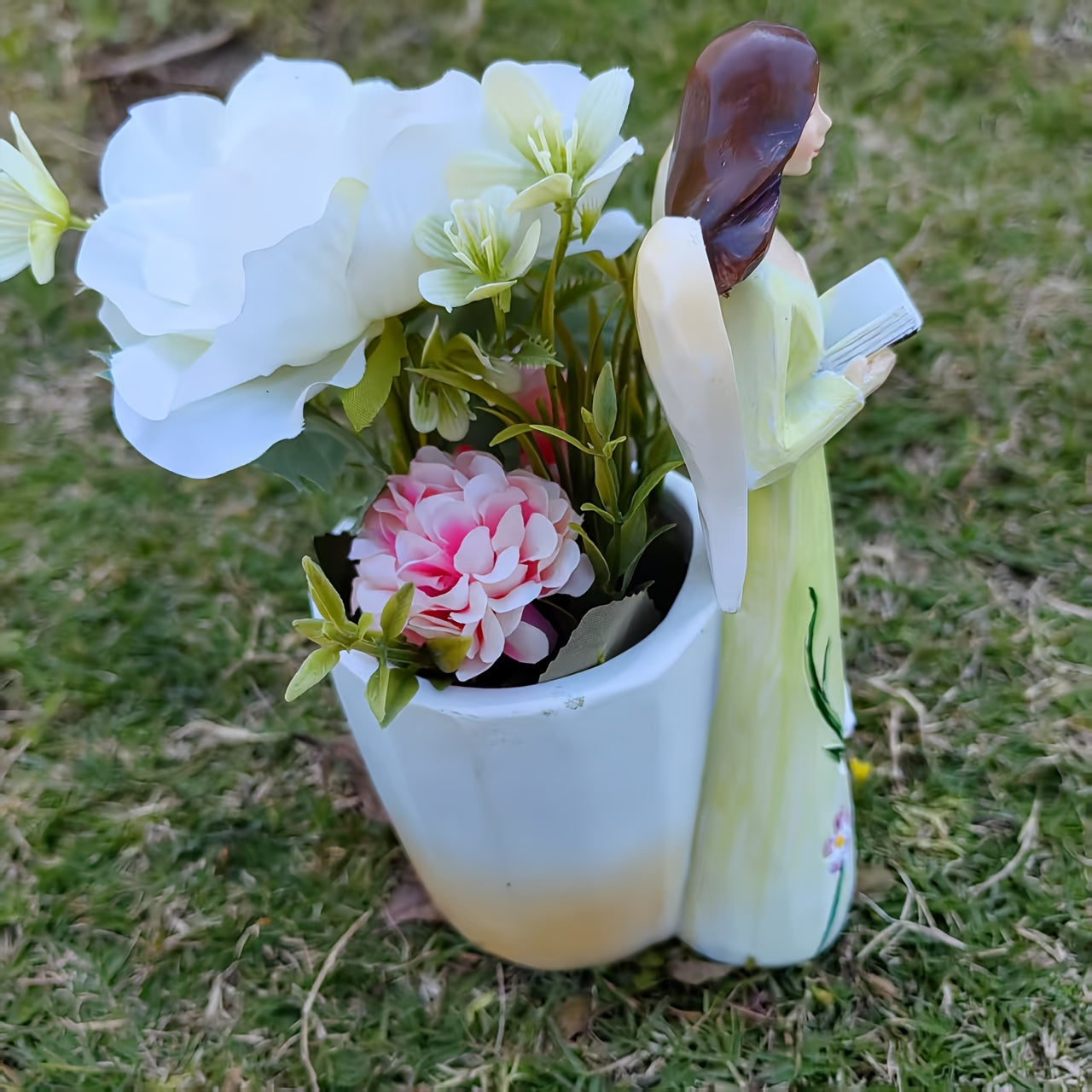 Ängel Blomkruka - 18,5cm - CC Krukan