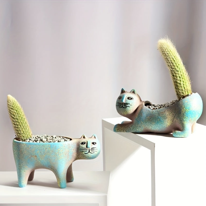 2st Katt Blomkrukor - 8/9,5cm - CC Krukan