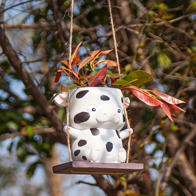 Ko Blomkruka - 11cm - CC Krukan