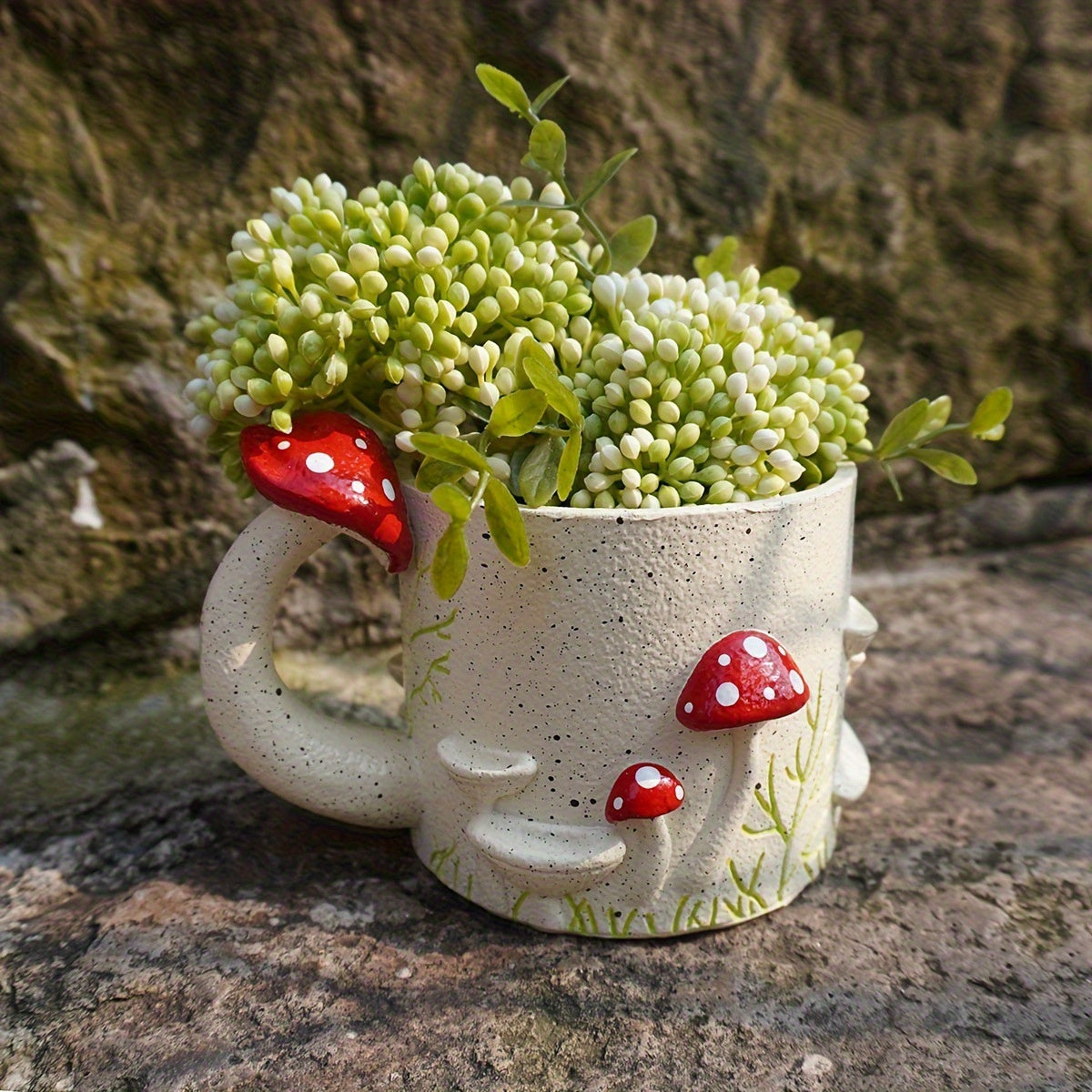 Svamp Blomkruka - 9cm - CC Krukan