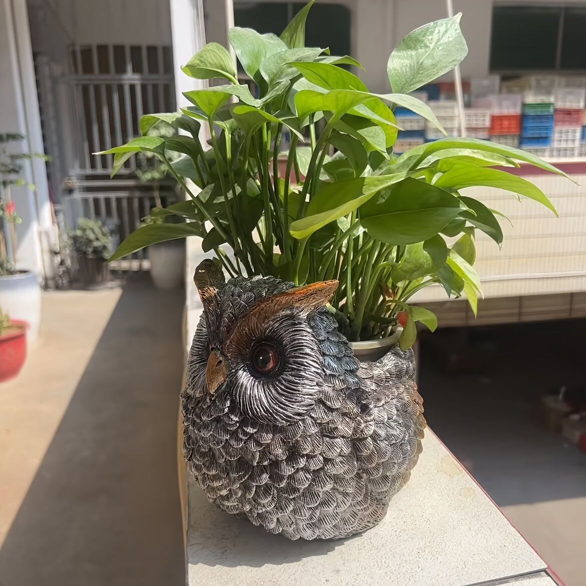 Uggla Blomkruka - 18cm - CC Krukan