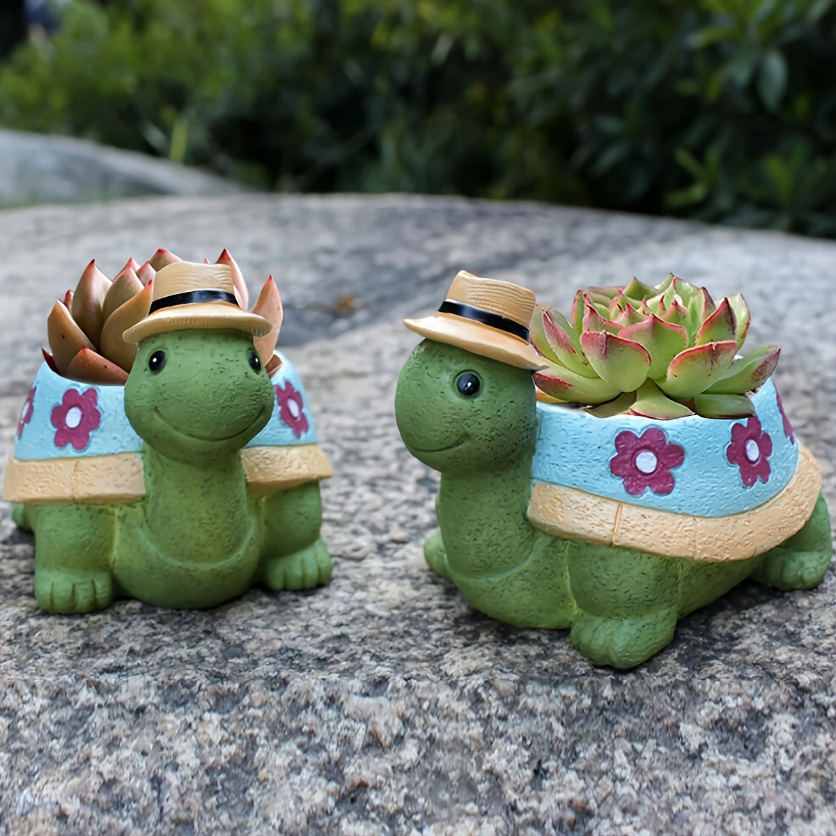 Sköldpadds Blomkruka - 8cm - CC Krukan