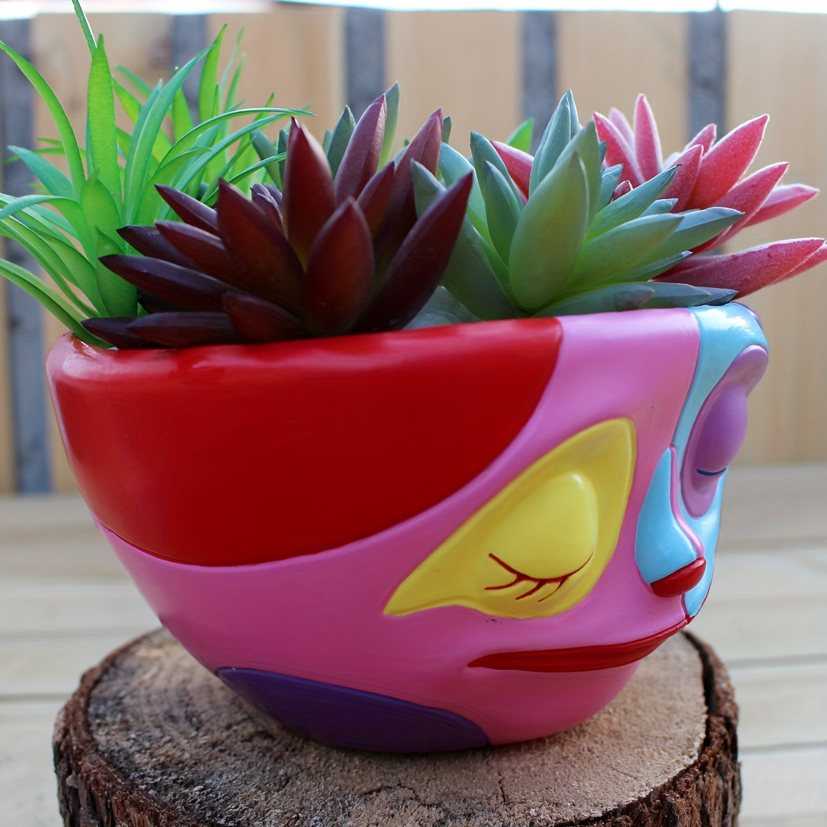 Ansikte Blomkruka - 8cm - CC Krukan