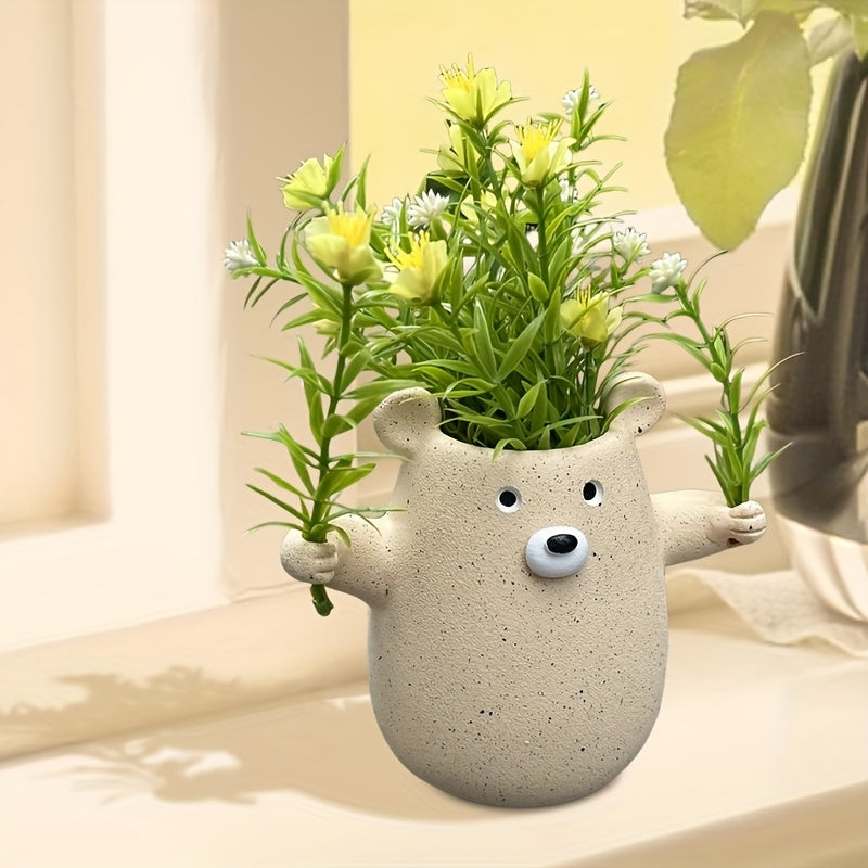 Björn Blomkruka - 12,5cm - CC Krukan