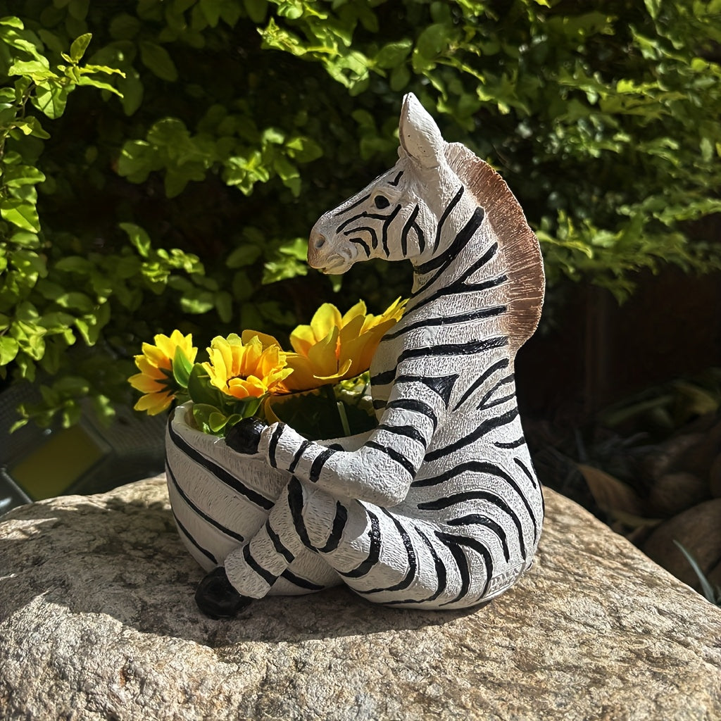 Zebra Blomkruka - 18cm - CC Krukan