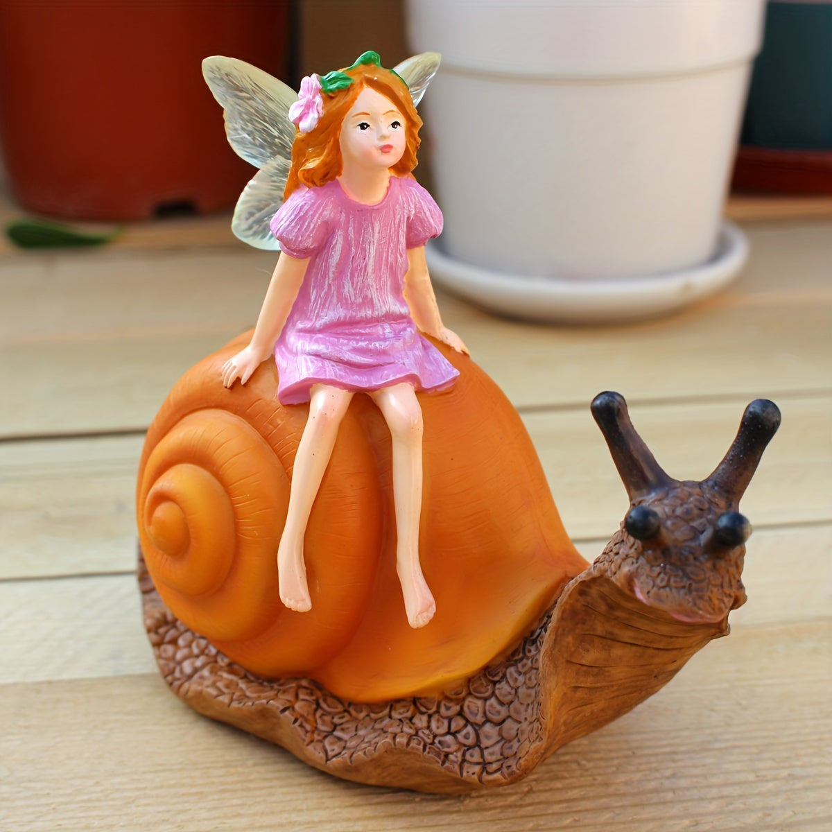 Snigel Dekoration - 11cm - CC Krukan
