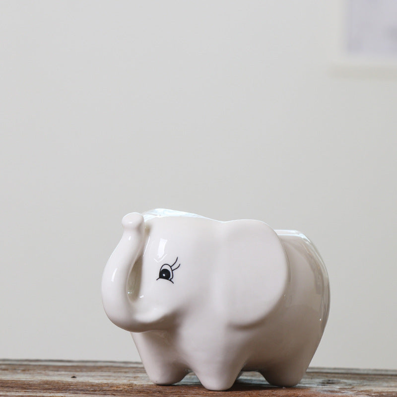 Elefant Blomkruka - 9,5cm - CC Krukan
