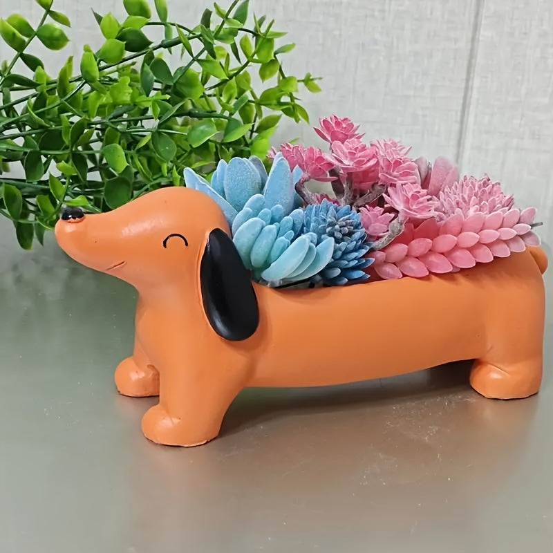 Tax Hund Blomkruka - 9cm - CC Krukan