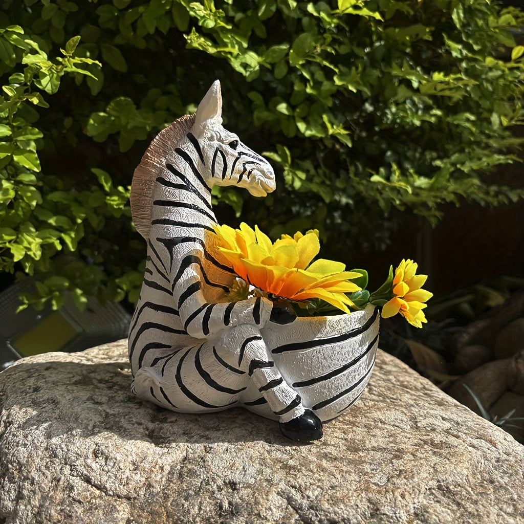 Zebra Blomkruka - 18cm - CC Krukan