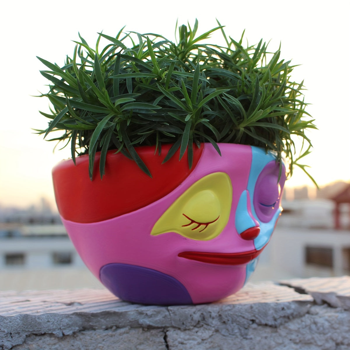 Ansikte Blomkruka - 8cm - CC Krukan