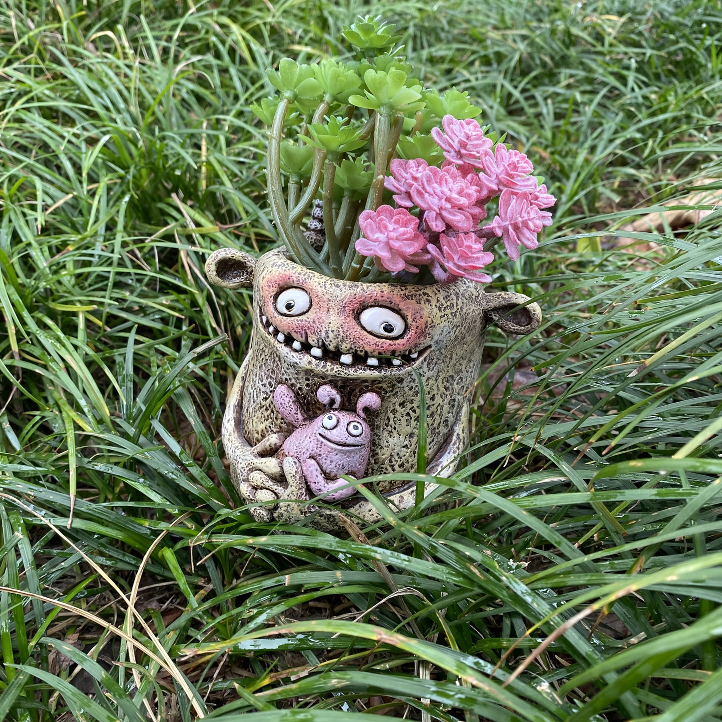 Monster Blomkruka - 13cm - CC Krukan