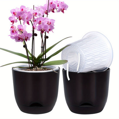 Självbevarande kruka - 13/16,5cm - 3 Olika Färger - CC Krukan