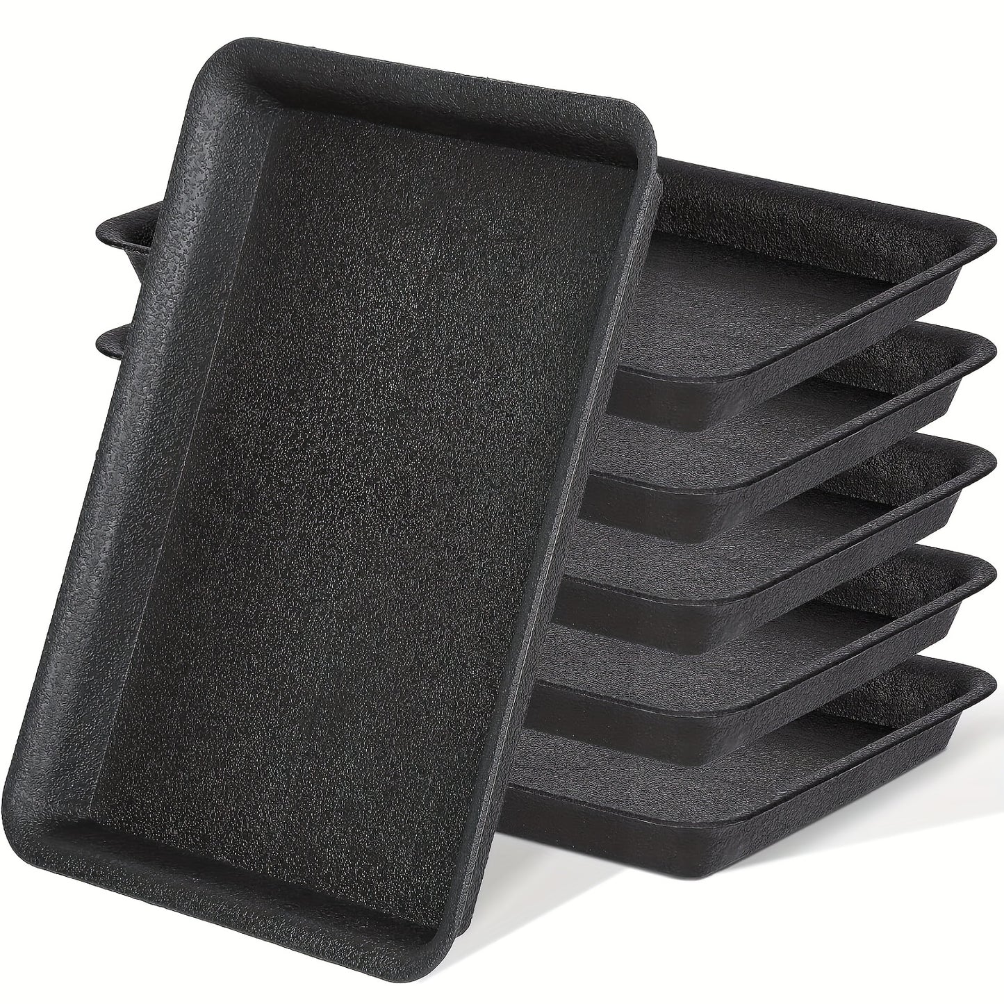 1pk-5st Rektangulära Brickor - 18/22/26cm - CC Krukan