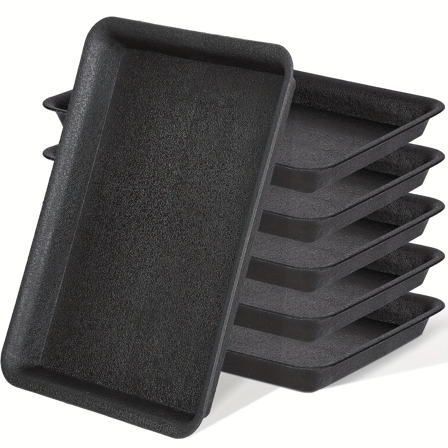 1pk-5st Rektangulära Brickor - 18/22/26cm - CC Krukan