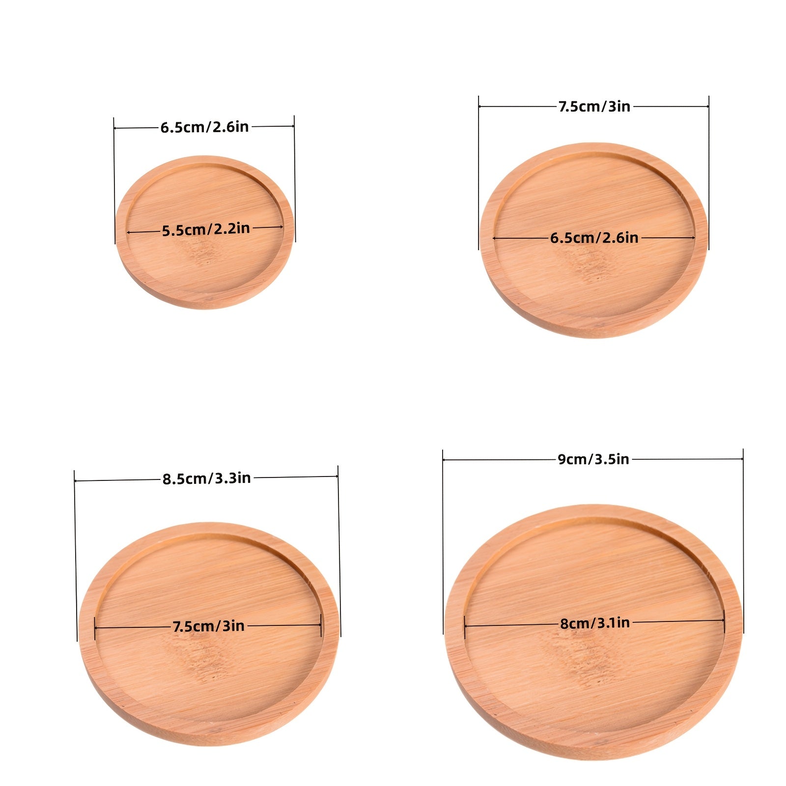 1pk-2/4/6st Blomkruks Fat - 6,5/7,5/8,5/9cm - CC Krukan
