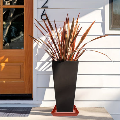 1pk-2st Kvadratiska Brickor - 35,5/40,5/45,5cm - 4 Olika Färger - CC Krukan