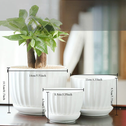 3st Blomkrukor - 2 Olika Färger