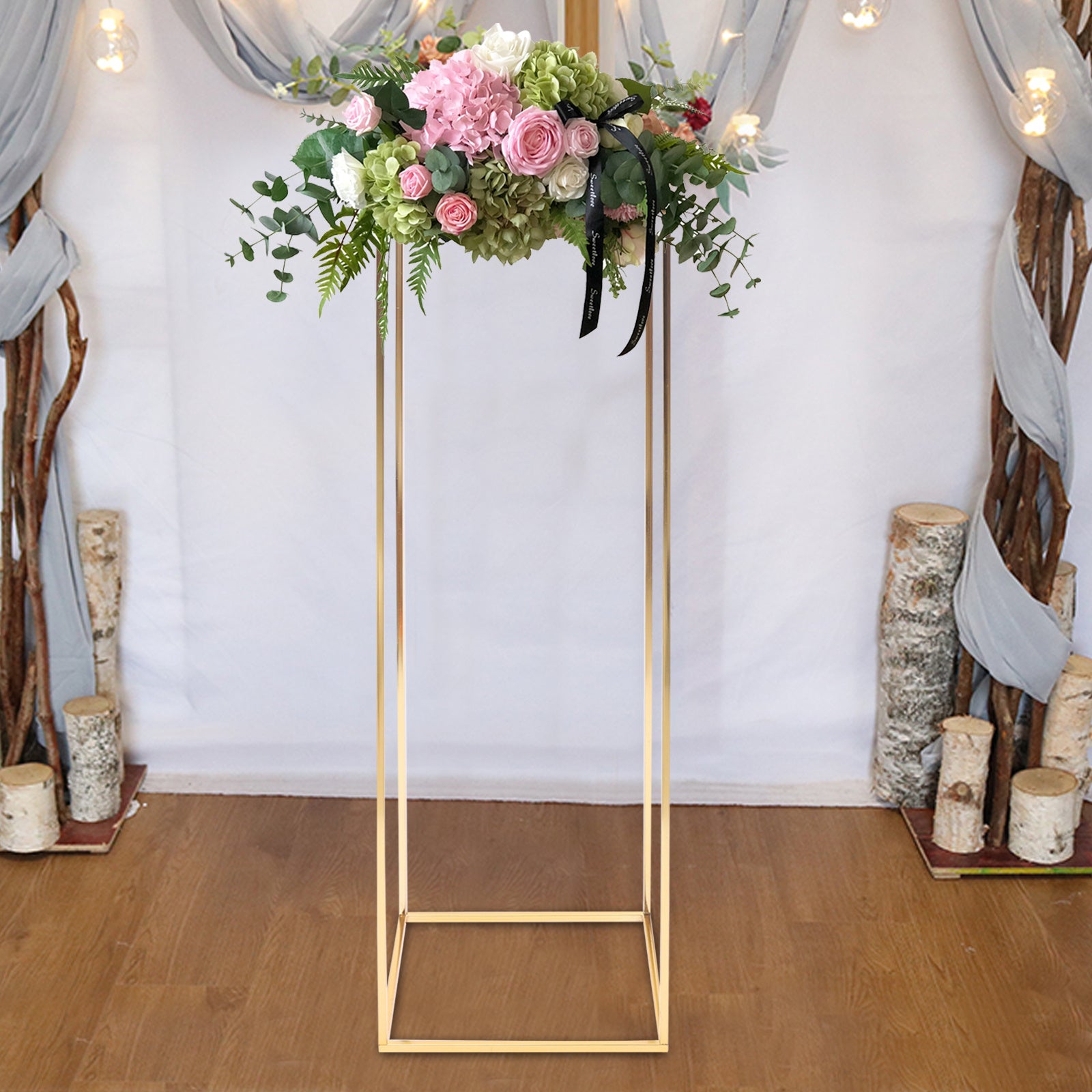 Elegant Metallblomstställ - 100cm - CC Krukan