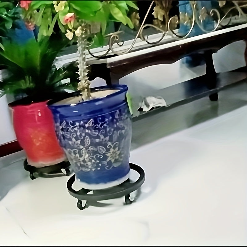 Rullande Blomkruksbricka - 7x30cm - CC Krukan