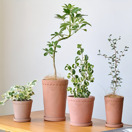 Blomkruka med Bricka - 11/15/15/20cm - CC Krukan